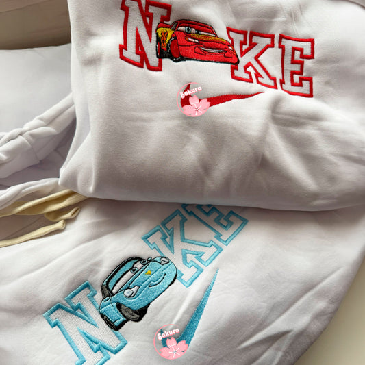 Luffy Gear 5 Custom Embroidery Sweatshirt/T-Shirt