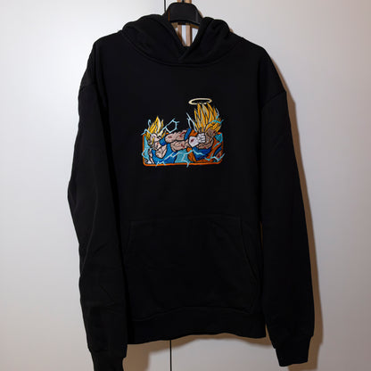 Vegeta e Goku felpa/tshirt con ricamo