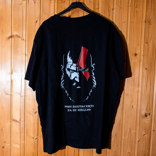 Kratos felpa/tshirt con ricamo