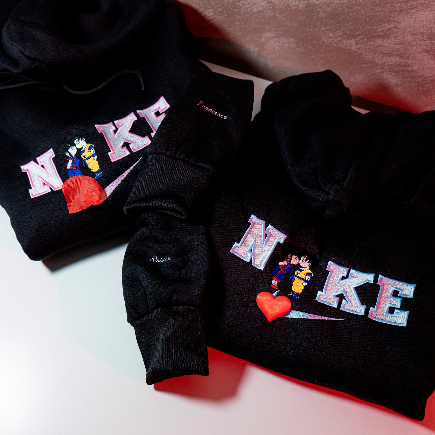 Luffy Gear 5 Custom Embroidery Sweatshirt/T-Shirt