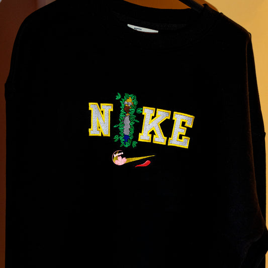 Homer Simpson felpa/tshirt con ricamo