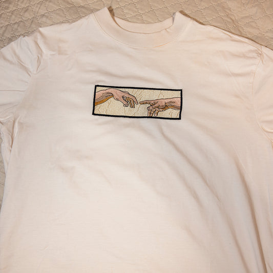 CREAZIONE tshirt/felpa con ricamo