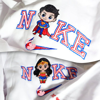 Luffy Gear 5 Custom Embroidery Sweatshirt/T-Shirt
