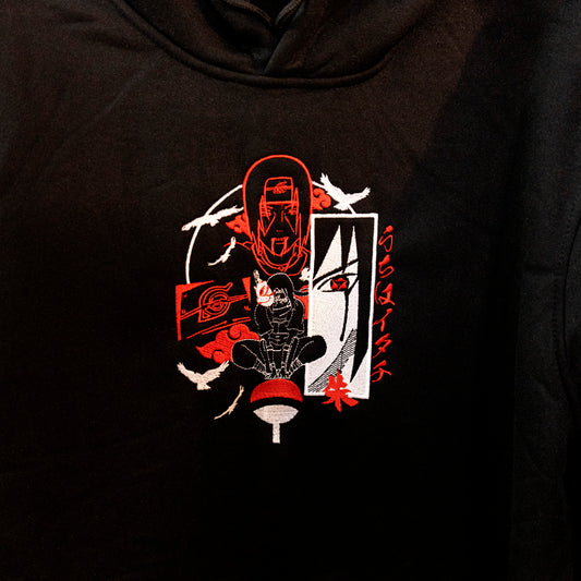 Itachi felpa/tshirt con ricamo