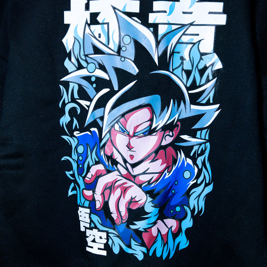 Goku Ultra Istinto felpa/tshirt con Stampa fronte/retro