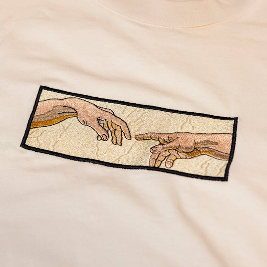 CREAZIONE tshirt/felpa con ricamo