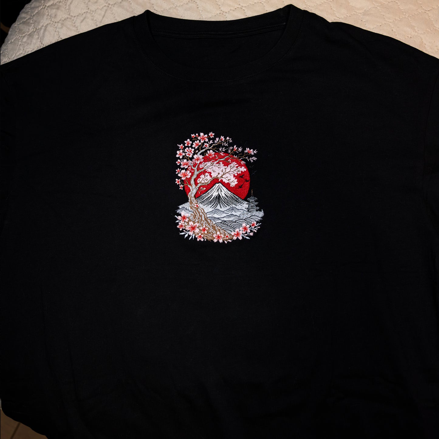 DRAGONE tshirt/felpa con ricamo