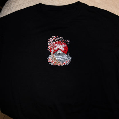 DRAGONE tshirt/felpa con ricamo