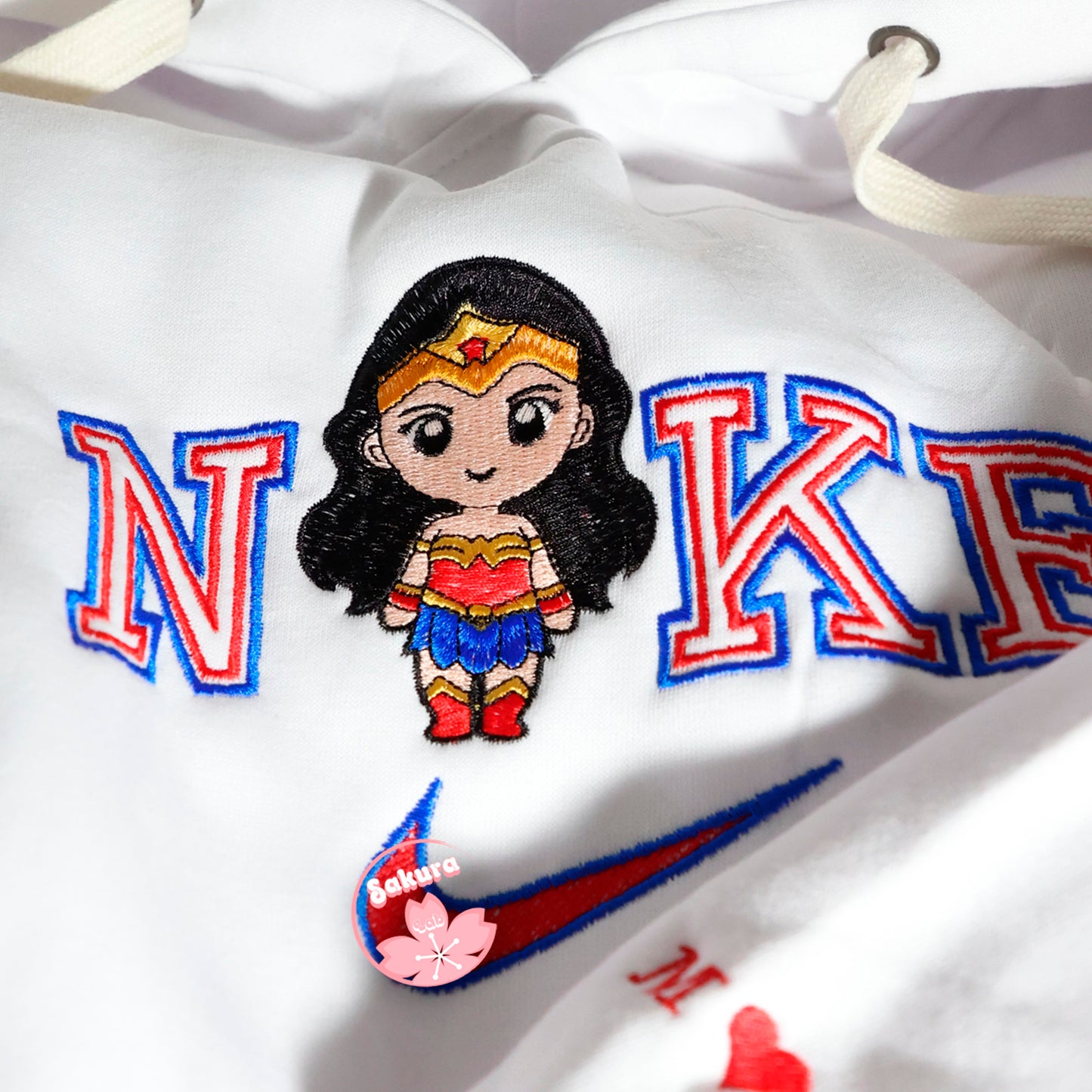 Luffy Gear 5 Custom Embroidery Sweatshirt/T-Shirt