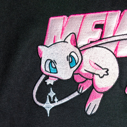 Mew felpa/tshirt con ricamo