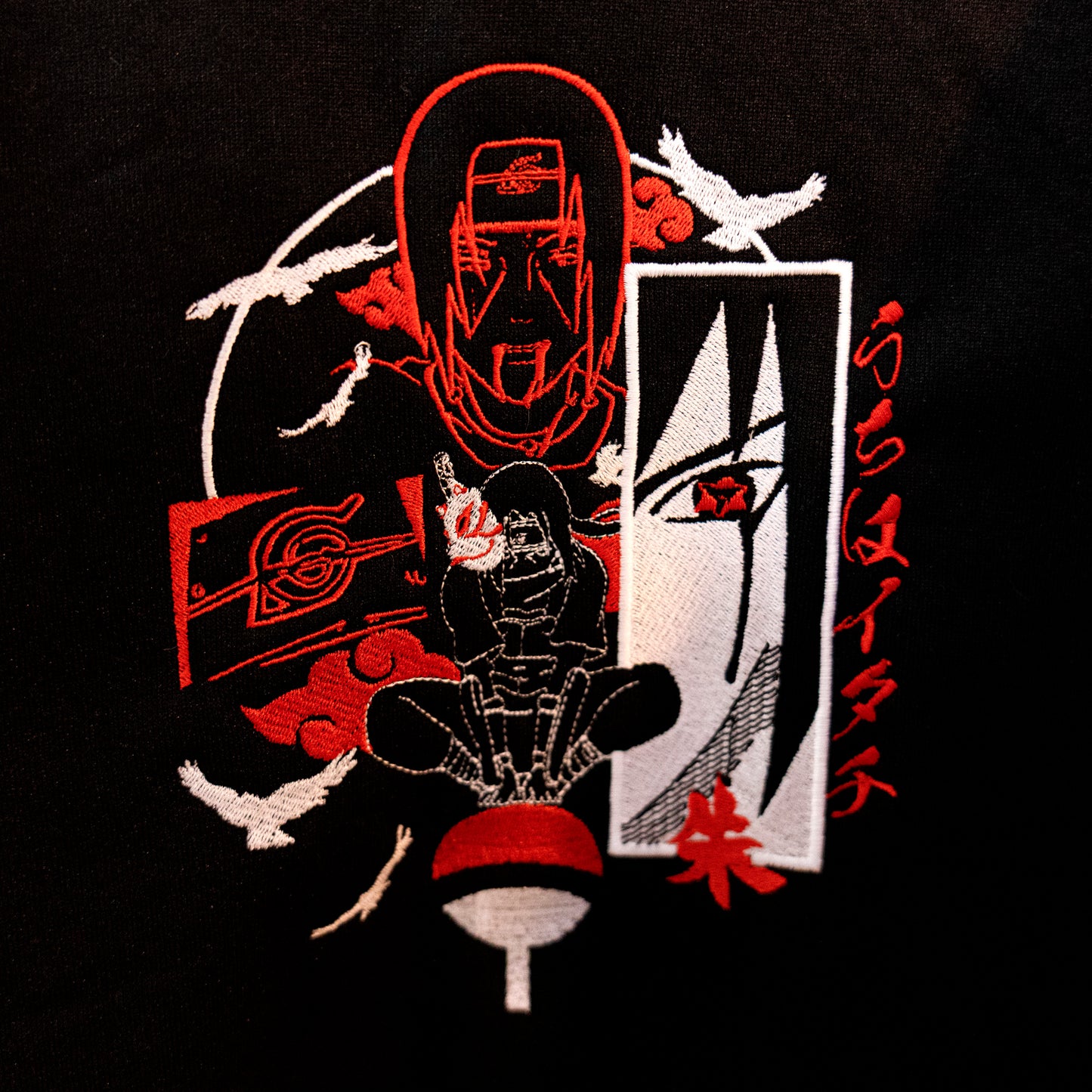 Luffy Gear 5 Custom Embroidery Sweatshirt/T-Shirt
