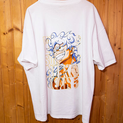 Luffy Gear 5 Custom Embroidery Sweatshirt/T-Shirt