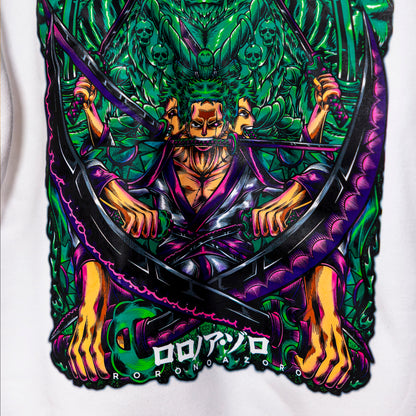 Luffy Gear 5 Custom Embroidery Sweatshirt/T-Shirt