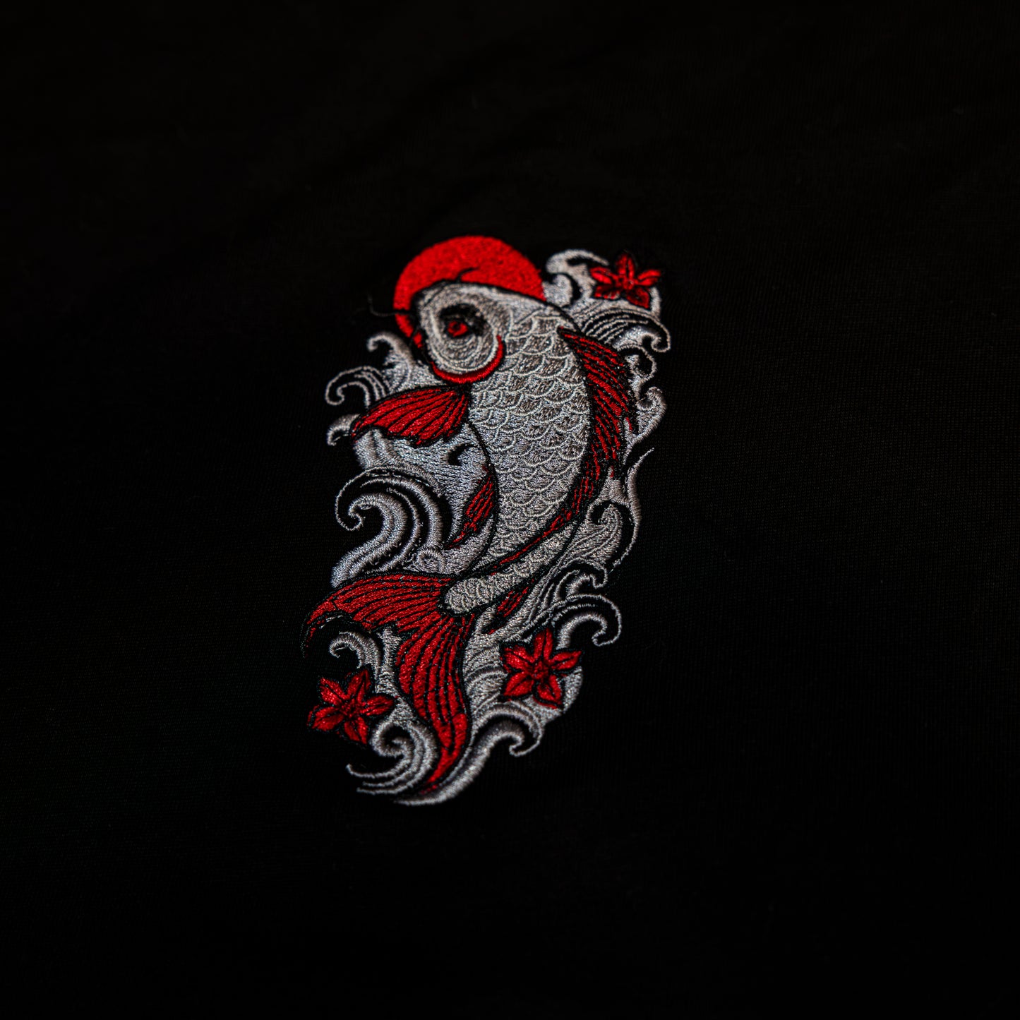 SAMURAI tshirt/felpa con ricamo