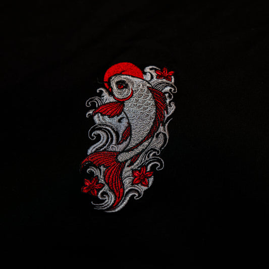 SAMURAI tshirt/felpa con ricamo