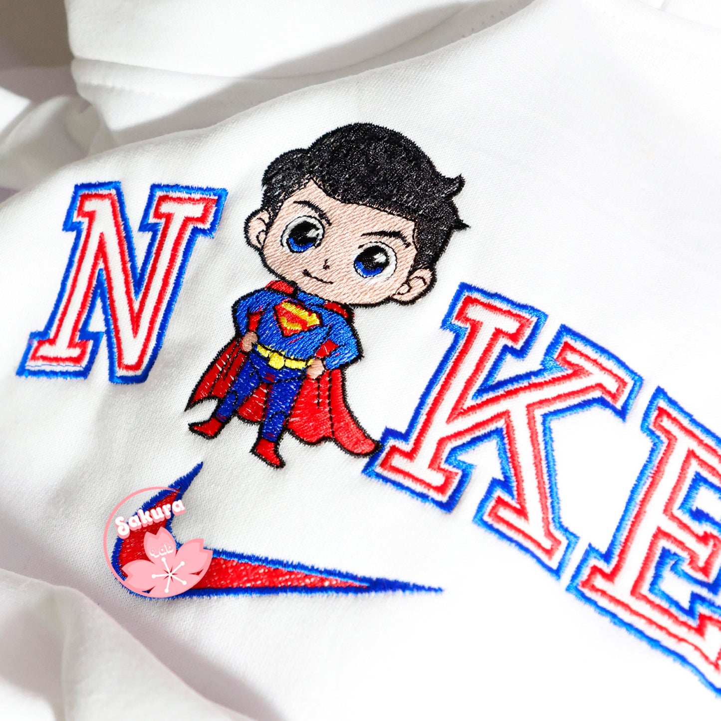 Luffy Gear 5 Custom Embroidery Sweatshirt/T-Shirt