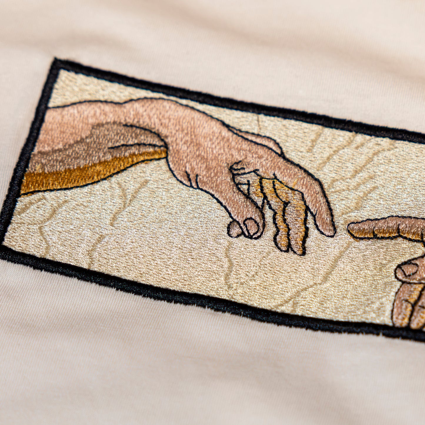 CREAZIONE tshirt/felpa con ricamo