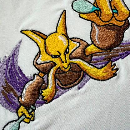 Alakazam felpa/tshirt con ricamo
