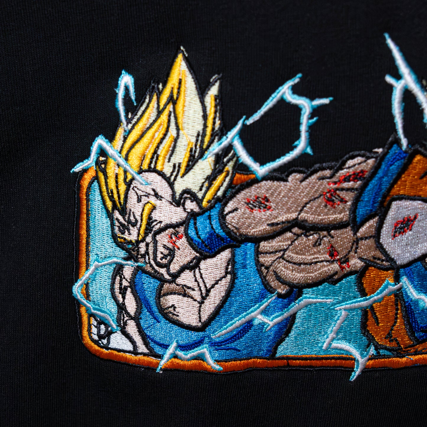 Vegeta e Goku felpa/tshirt con ricamo