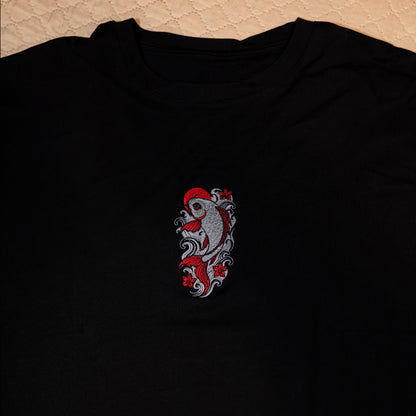 SAMURAI tshirt/felpa con ricamo