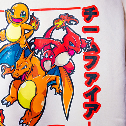 Charmander felpa/tshirt con Stampa fronte/retro
