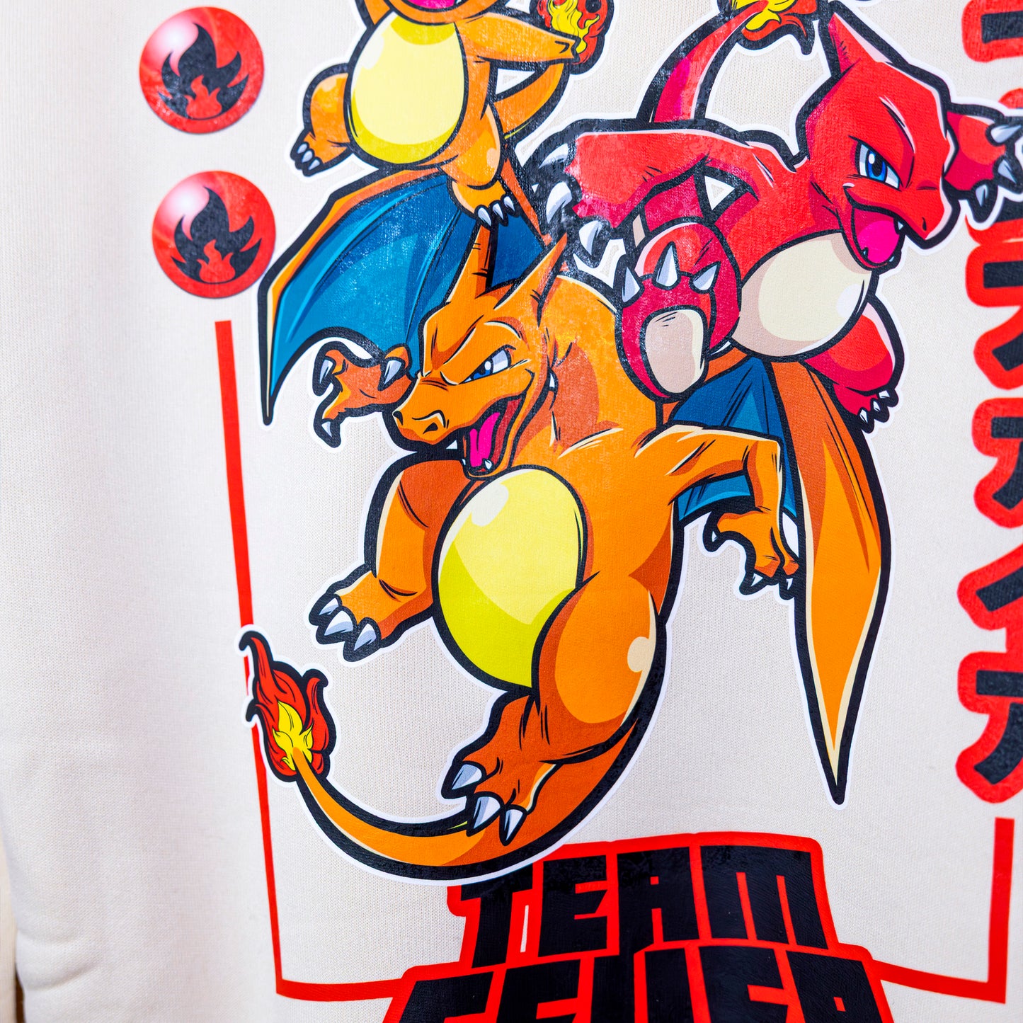 Charmander felpa/tshirt con Stampa fronte/retro