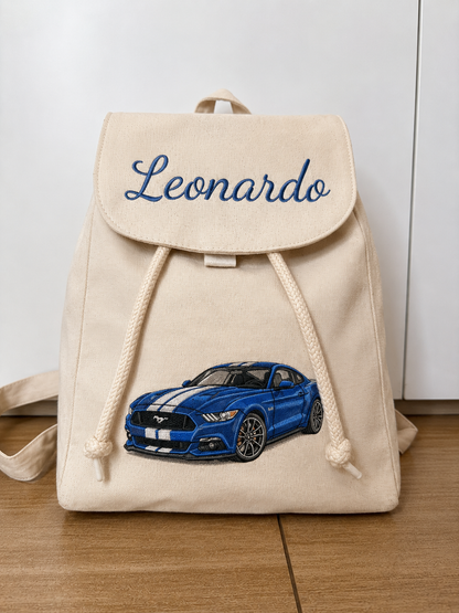 Zaino Mini con Ricamo personalizzato