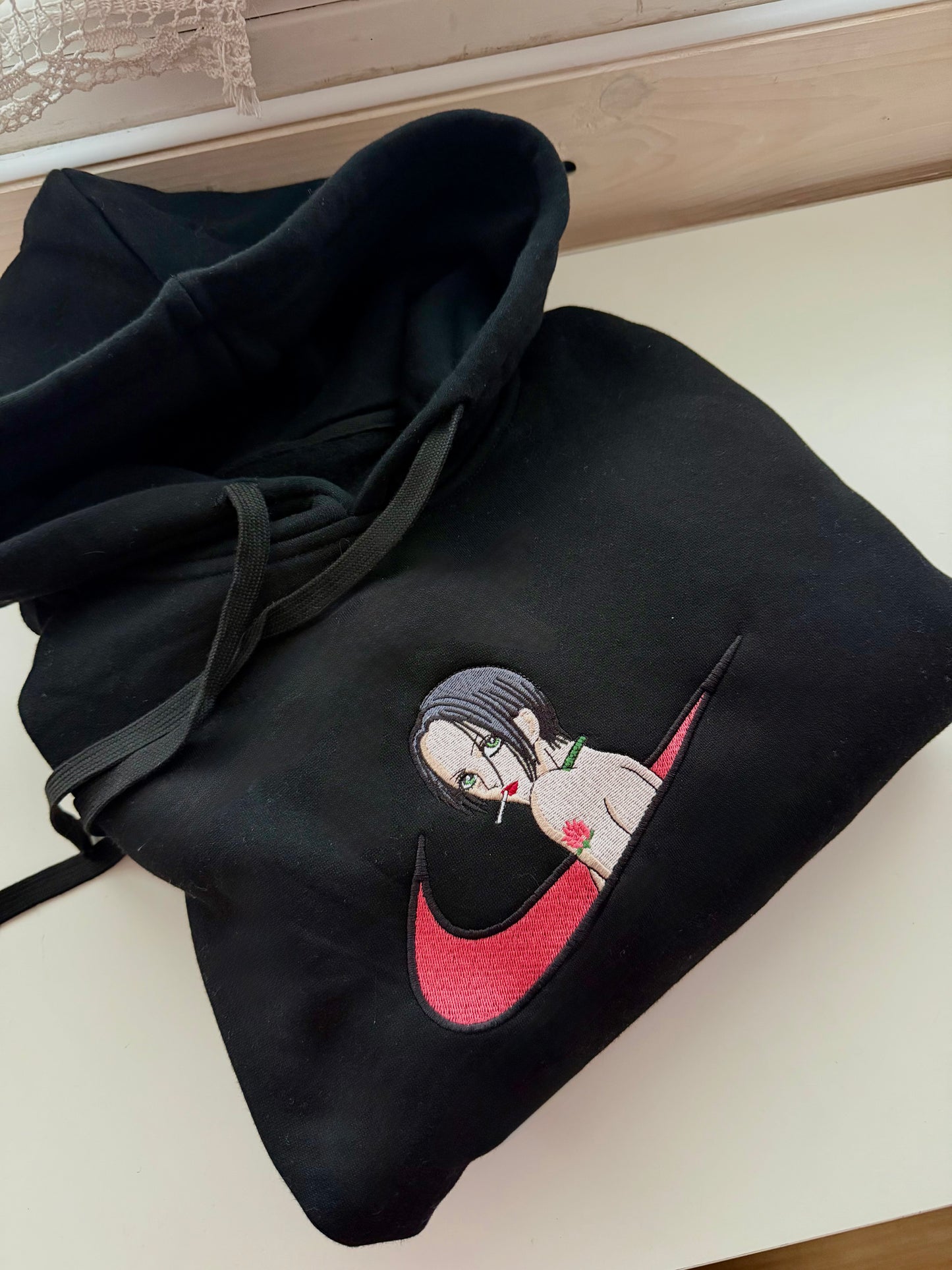 Nana felpa/tshirt con ricamo