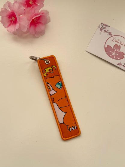 Portachiavi ricamato Charmander