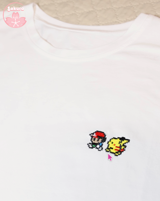 Luffy Gear 5 Custom Embroidery Sweatshirt/T-Shirt