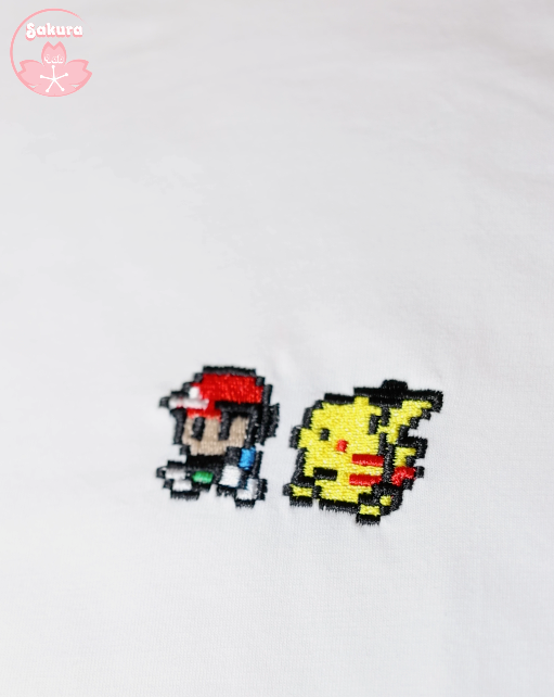 Luffy Gear 5 Custom Embroidery Sweatshirt/T-Shirt