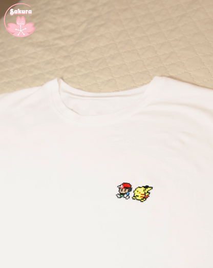 Luffy Gear 5 Custom Embroidery Sweatshirt/T-Shirt