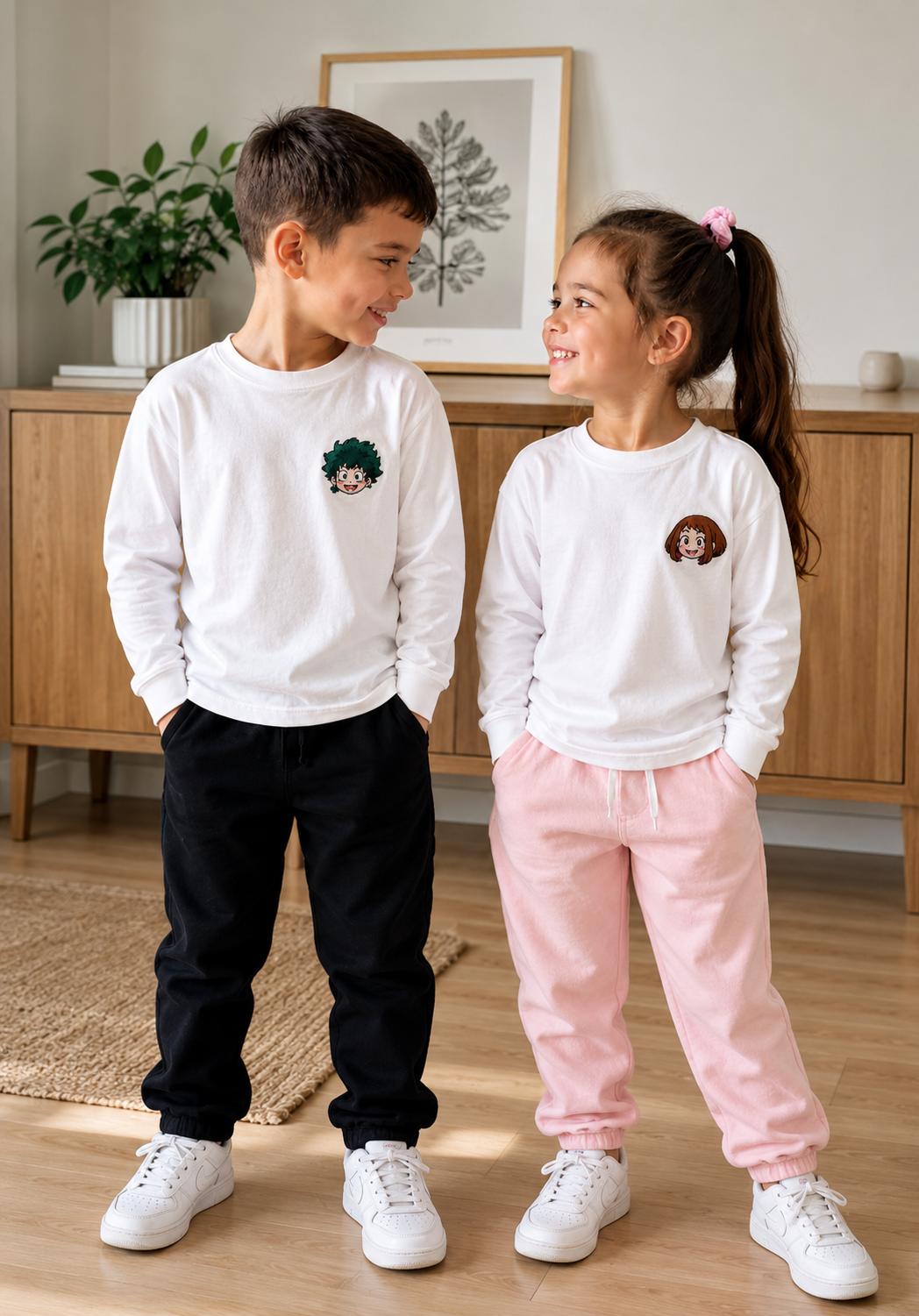 Luffy Gear 5 Custom Embroidery Sweatshirt/T-Shirt