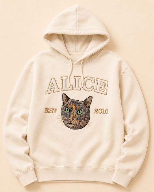 Il tuo Pet felpa/tshirt con ricamo