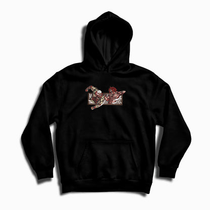 Attack on Titan felpa/tshirt con ricamo