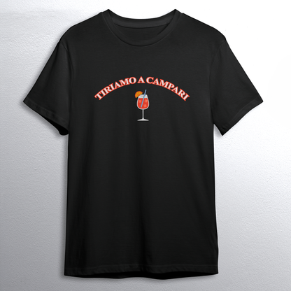 Campari felpa/tshirt con ricamo