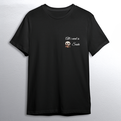 Sushi felpa/tshirt con ricamo
