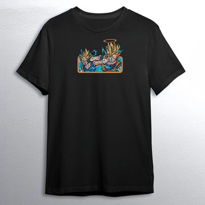 Vegeta e Goku felpa/tshirt con ricamo