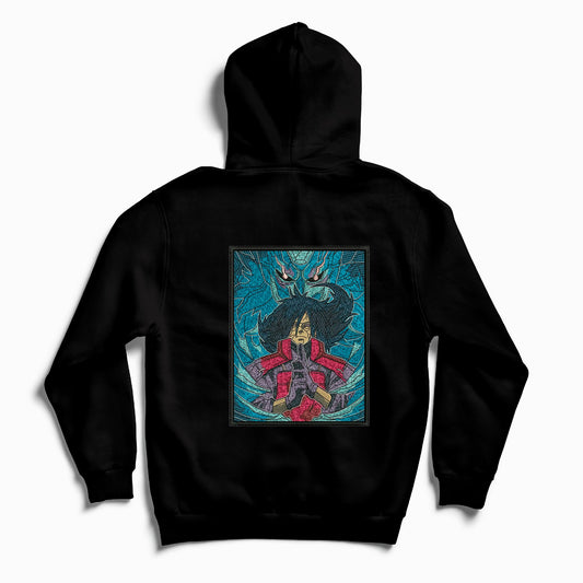 Madara felpa/tshirt con ricamo fronte-retro