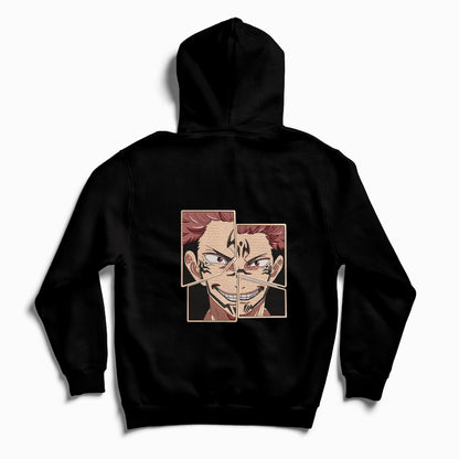Itadori Sakuna felpa/tshirt con ricamo fronte-retro (Versione 2)