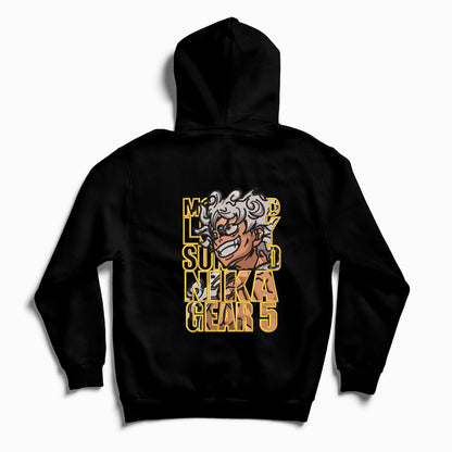 Luffy Gear 5 Custom Embroidery Sweatshirt/T-Shirt