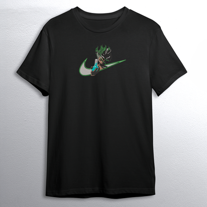 Swoosh Dr Stone felpa/tshirt con ricamo