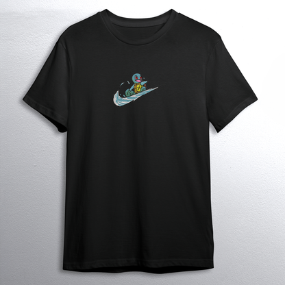 Swoosh Squirtle felpa/tshirt con ricamo